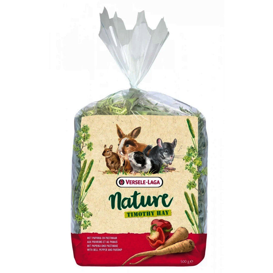 Versele-Laga Nature Timothy Hay Pimiento y Chiriv&iacute;a Heno para roedores, , large Imagen numero 1